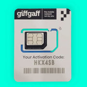 GiffGaff UK Sim Card in Pakistan