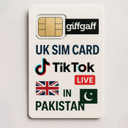 GiffGaff UK Sim Card in Pakistan