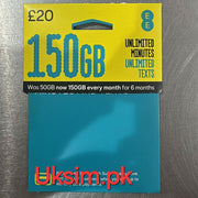 Lebara | Lyca | EE | Vodafone Sim Card Only For TikTok Live