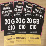 GiffGaff UK Sim Card in Pakistan